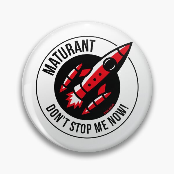 Item preview, Graduate – Don’t Stop Me Now! (Matura / Rocket / POS 3C) designed and sold by Roderix.