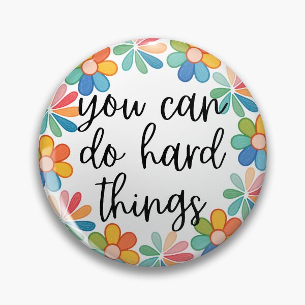 Item preview, You Can Do Hard Things  designed and sold by kaavishehsas.