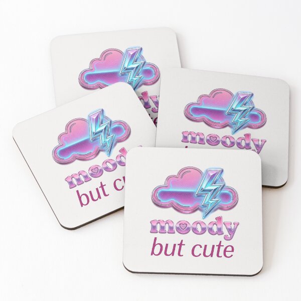 Item preview, Moody But Cute Mental Health Cloud Lightning designed and sold by PixelQ.