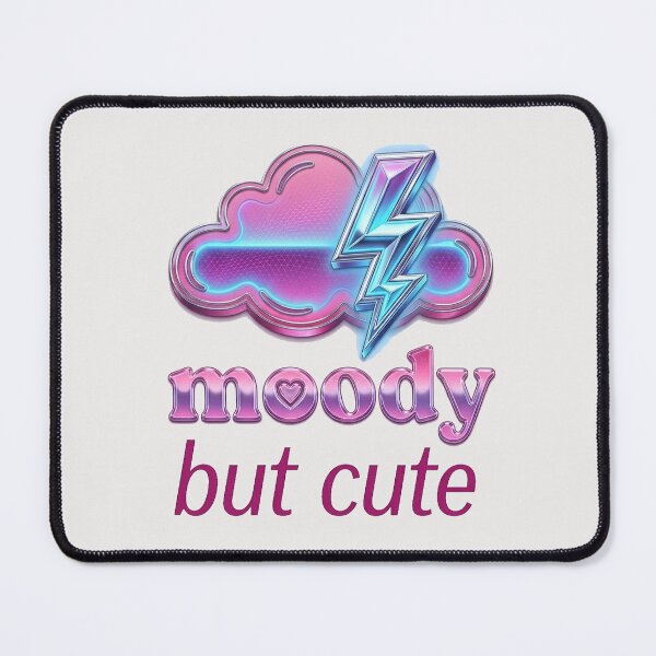 Item preview, Moody But Cute Mental Health Cloud Lightning designed and sold by PixelQ.