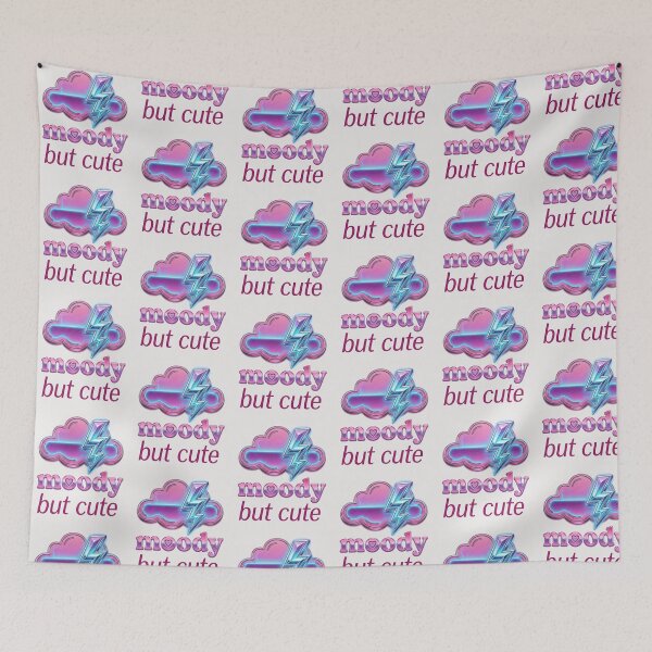Item preview, Moody But Cute Mental Health Cloud Lightning designed and sold by PixelQ.
