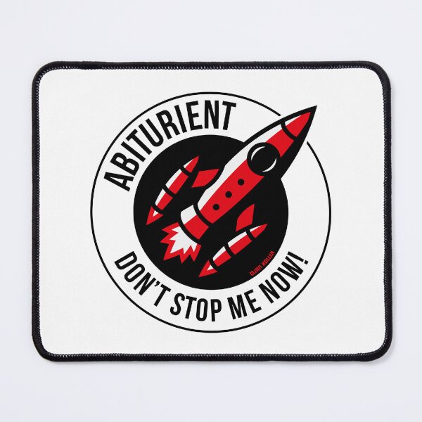 Item preview, High school graduate – Don’t Stop Me Now! (Abitur / Rocket / POS 3C) designed and sold by Roderix.