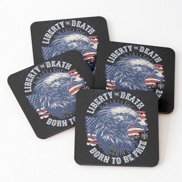 Artikelvorschau, Freiheit oder Tod – Amerikanischer Adler – Patriotisches Vintage-Design entworfen und verkauft von SoulTreasures.