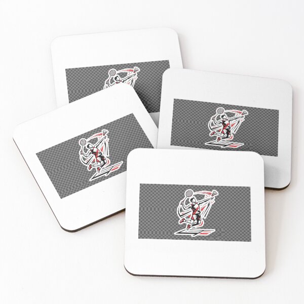 Item preview, Minimalist Badminton Player Smash Geometric Bold Design designed and sold by SportyCritter.