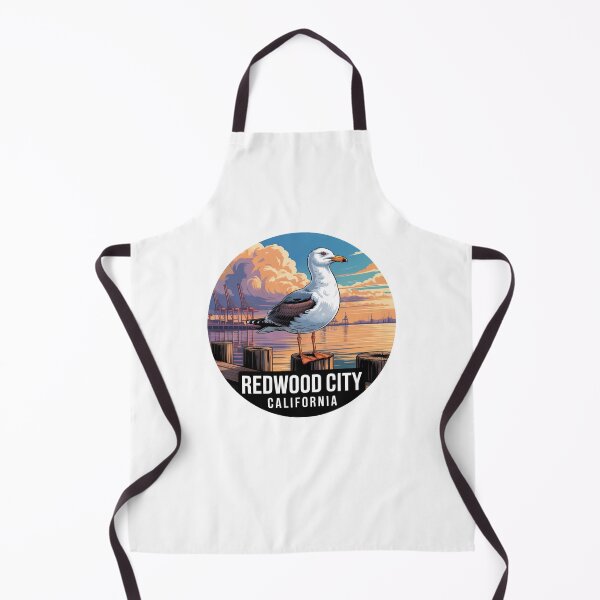 Item preview, Redwood City California: Seagull Harbor Sunset  designed and sold by CircinusStore.