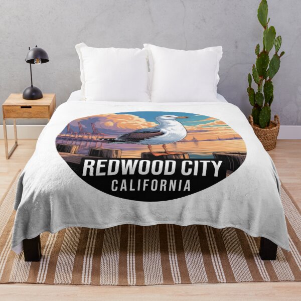 Item preview, Redwood City California: Seagull Harbor Sunset designed and sold by CircinusStore.