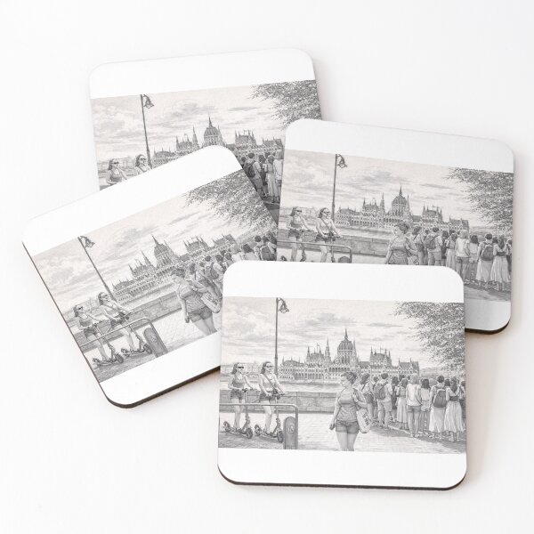 Item preview, Budapest in Soft Graphite designed and sold by bubuandfriends.