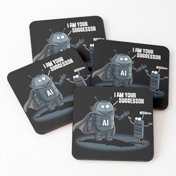 Item preview, AI - I Am Your Successor designed and sold by Nerd Shizzle.