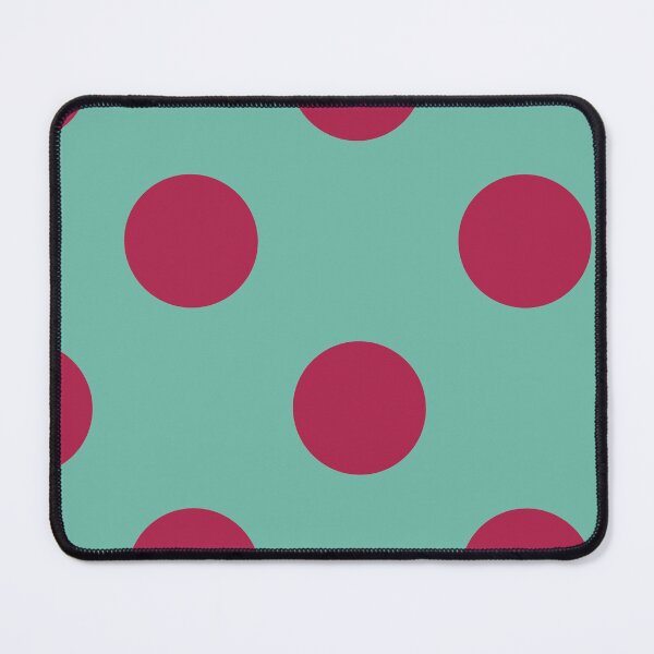 Item preview, LARGE POLKA DOTS 50-20. FUCHSIA PINK AND OLIVE designed and sold by isamartindesign.