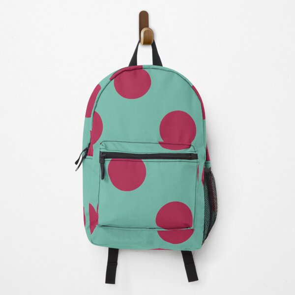 Item preview, LARGE POLKA DOTS 50-20. FUCHSIA PINK AND OLIVE designed and sold by isamartindesign.