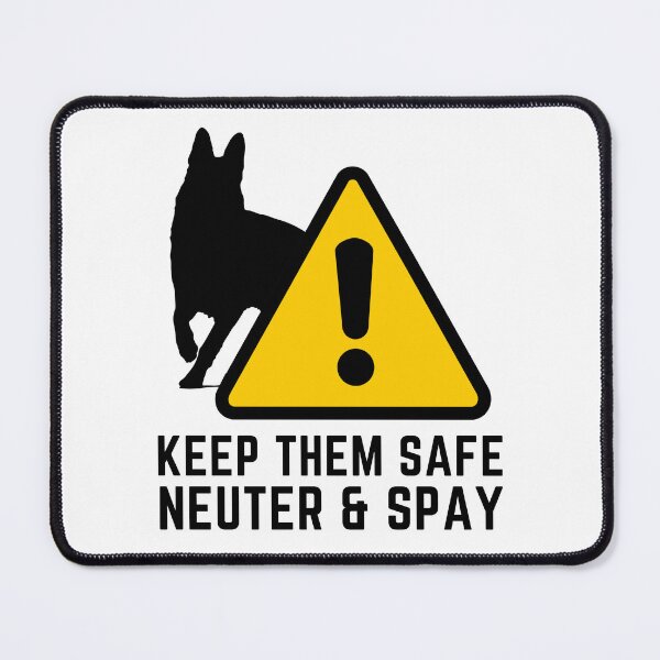 Item preview, Keep Them Safe, Neuter and Spay designed and sold by CarefulCreation.