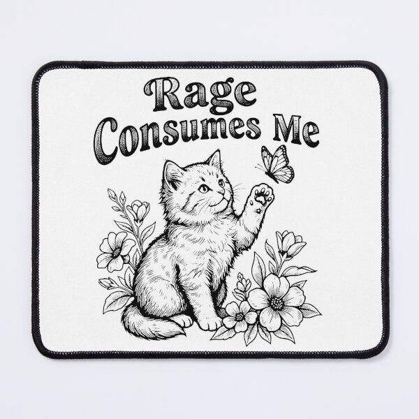 Item preview, Rage Consumes Me designed and sold by RamneekFraty.