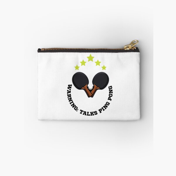 Item preview, Warning: Talks Ping Pong - Funny Table Tennis Player Graphic T-Shirt designed and sold by OhMyPingCo.