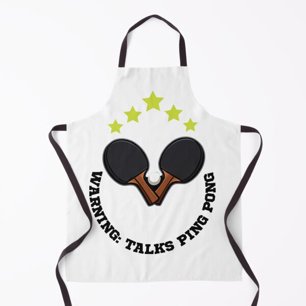 Item preview, Warning: Talks Ping Pong - Funny Table Tennis Player Graphic T-Shirt designed and sold by OhMyPingCo.