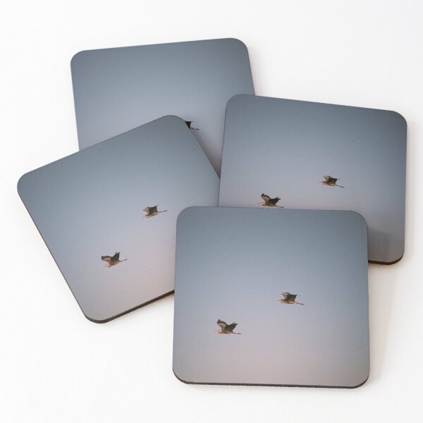 Item preview, Two grey herons in flight designed and sold by ShahrukMoments.