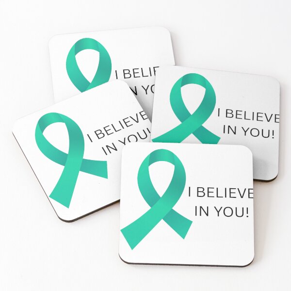 Item preview, I BELIEVE IN YOU! mental health ribbon designed and sold by OCD Education Project.