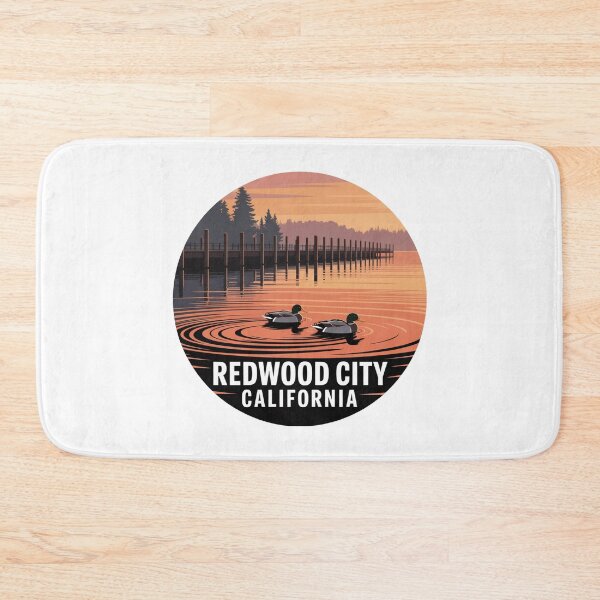 Item preview, Redwood City California: Ducks on the Pier  designed and sold by CircinusStore.