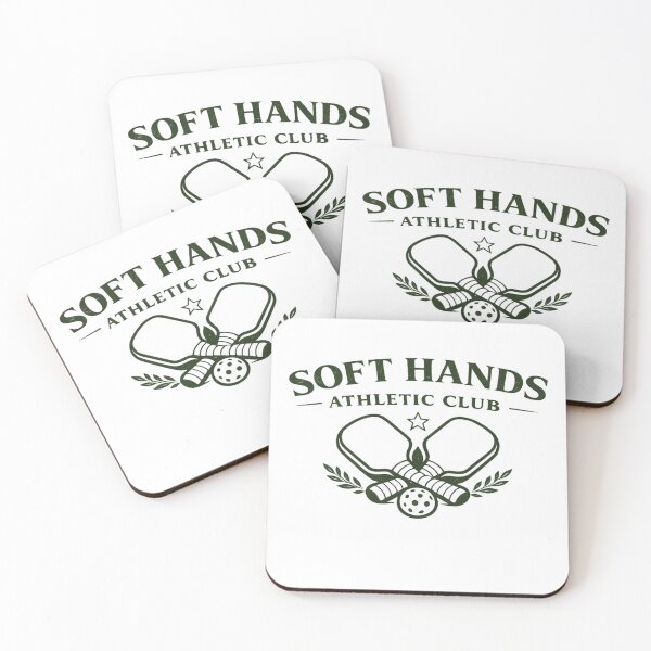 Item preview, Retro Pickleball Shirt – Soft Hands Athletic Club Vintage Graphic designed and sold by TheCrookedFern.