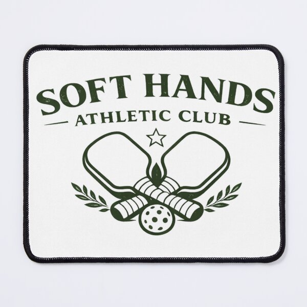 Item preview, Retro Pickleball Shirt – Soft Hands Athletic Club Vintage Graphic designed and sold by TheCrookedFern.