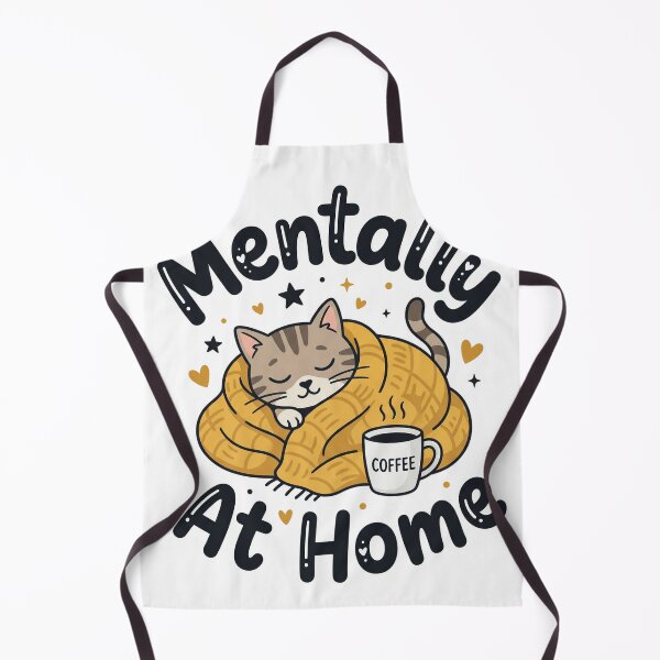 Item preview, Mentally at home cute cat designed and sold by Tryforeal .