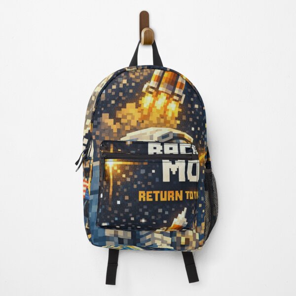 Item preview, Retro Pixel Space Mission - Back to the Moon! designed and sold by Nubesss.
