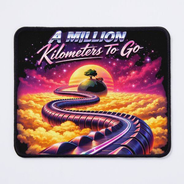 Item preview, Endless Serpentine Road Retrowave Graphic designed and sold by agearb.