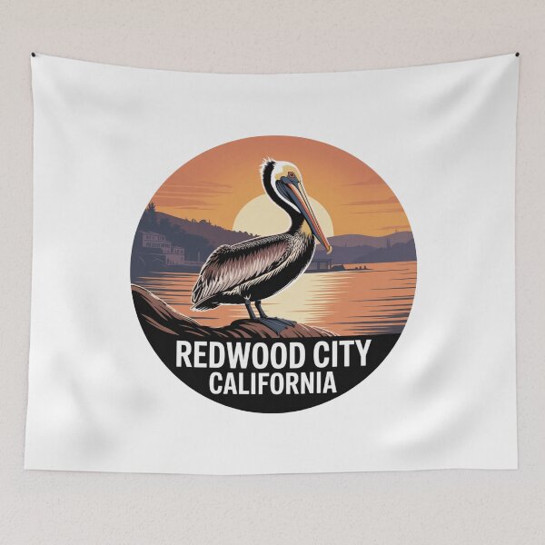 Item preview, Redwood City California: Pelican Lookout designed and sold by CircinusStore.