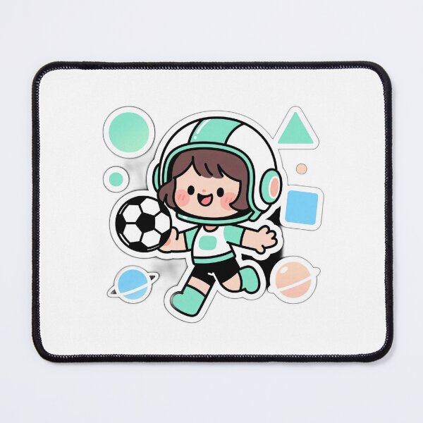 Item preview, Retro Futuristic Soccer Boy Mom Tee designed and sold by Arte-Excellency.