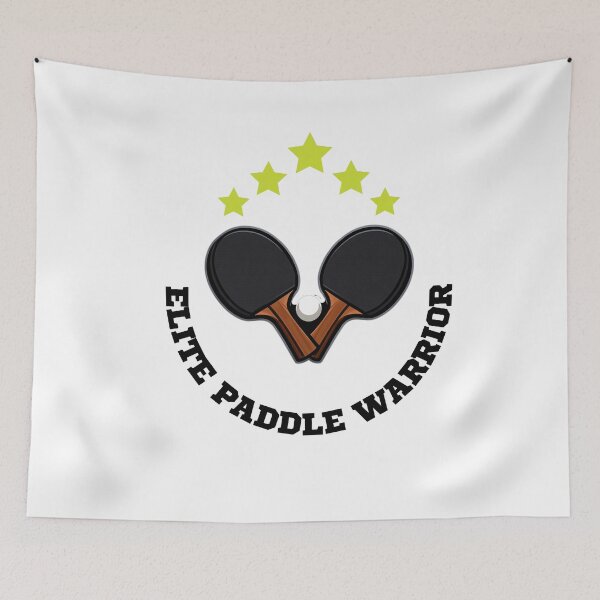 Item preview, Elite Paddle Warrior - Funny Ping Pong Table Tennis Player T-Shirt designed and sold by OhMyPingCo.