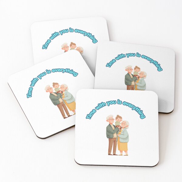 Item preview, Time With You Is Everything – Family Love Quote designed and sold by AmoebaPress.