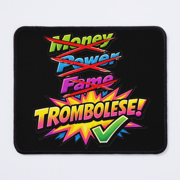 Item preview, 90s Music Parody Trombolese Misheard Lyrics Funny Sticker designed and sold by ArcanePrintsxo.