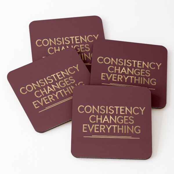 Item preview, Consistency Changes Everything – Motivation for Real Results Apparel designed and sold by guchieworldcollection.