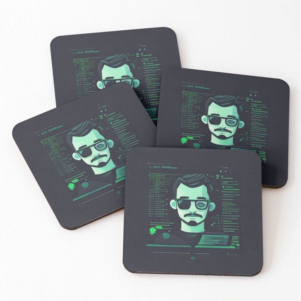 Item preview, Coasters (Set of 4) designed and sold by YCDesigner.