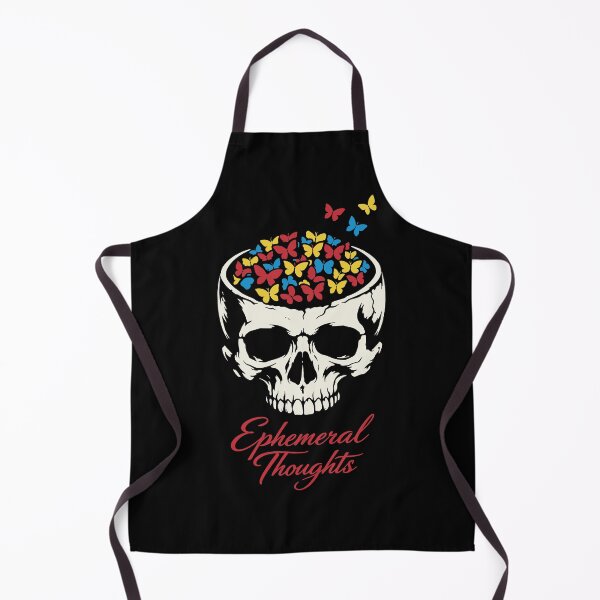 Item preview, Ephemeral Thoughts Skull Butterflies designed and sold by SnappyPNG.