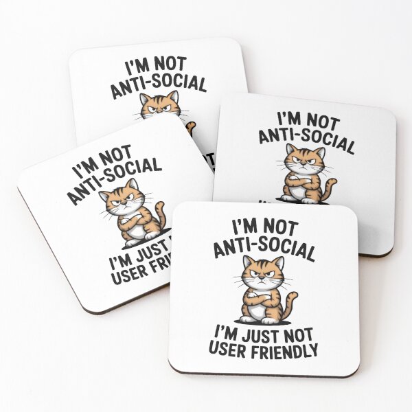 Item preview, Grumpy Cat Not User Friendly Funny Quote designed and sold by Zanigold.