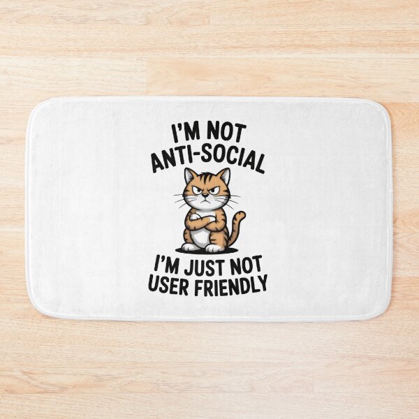 Item preview, Grumpy Cat Not User Friendly Funny Quote designed and sold by Zanigold.