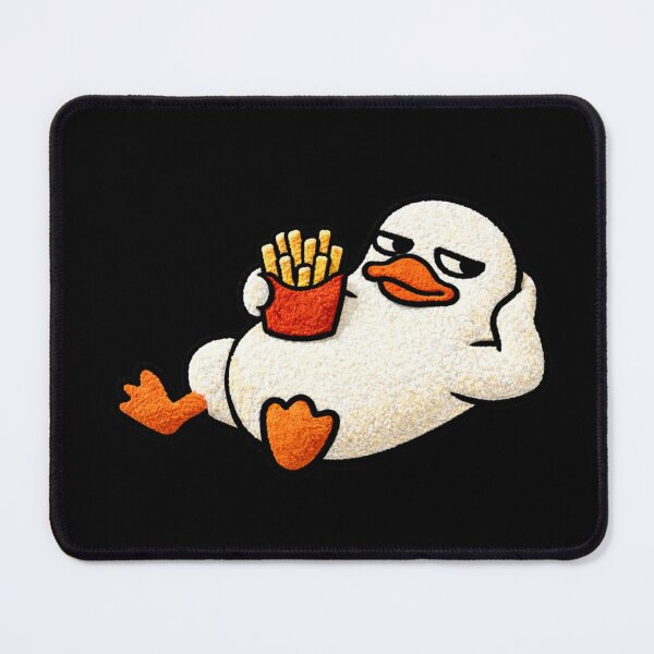 Item preview, Chill Fries Duck – Cute Chibi Duck Funny Food Kawaii Street Aesthetic Design designed and sold by ColorSplash123.