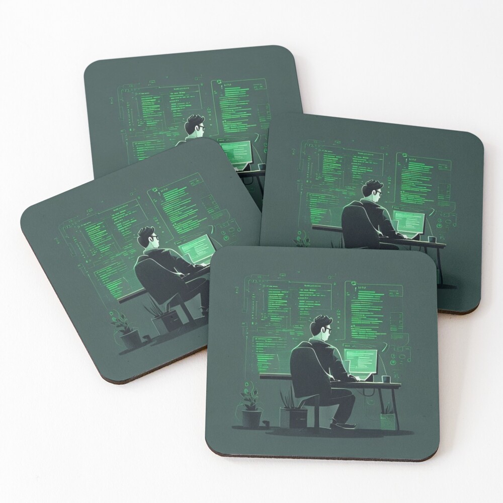 Item preview, Coasters (Set of 4) designed and sold by YCDesigner.