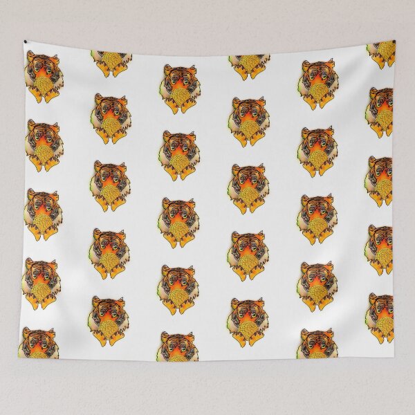 Item preview, Maple the Tiger cornball emoji - animalz  designed and sold by Ashley’sAnimalz.
