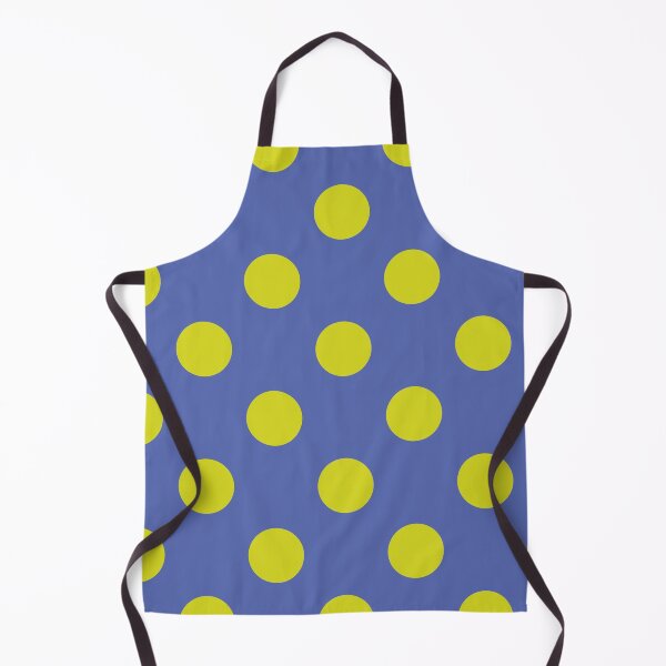 Item preview, LARGE POLKA DOTS 1-2026. NEON GREEN AND BLUE designed and sold by isamartindesign.