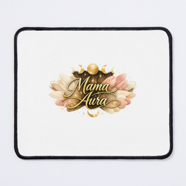 Item preview, Mama Aura - Mystical Boho Typography Design designed and sold by MKreative Studio.