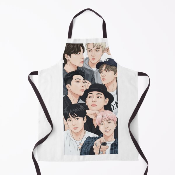 Item preview, Chibi K-pop Boy Group Fan Art designed and sold by RizziesDesign.