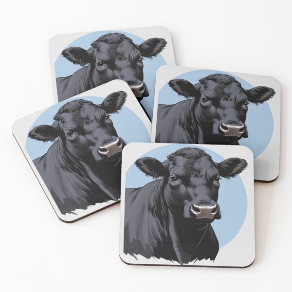 Item preview, Angus Bull – Bold Black Angus Cattle Art designed and sold by lbgearhart.