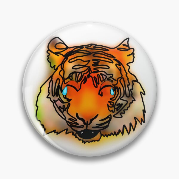 Item preview, Maple the Tiger laughing emoji - animalz  designed and sold by Ashley’sAnimalz.