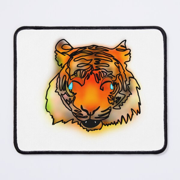 Item preview, Maple the Tiger laughing emoji - animalz designed and sold by Ashley’sAnimalz.