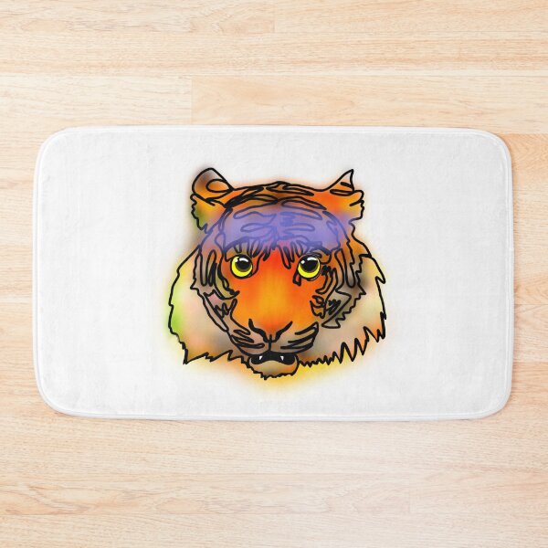 Item preview, Maple the Tiger gross emoji - animalz  designed and sold by Ashley’sAnimalz.