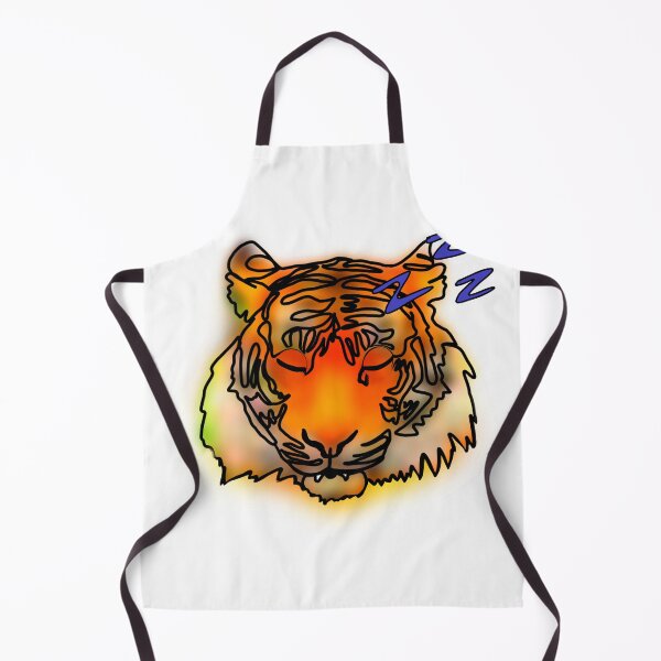 Item preview, Maple the Tiger tired emoji - animalz designed and sold by Ashley’sAnimalz.