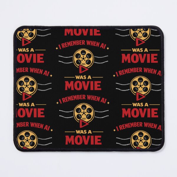 Item preview, Remember When AI Was Just Movies Funny Tech Nostalgia Design designed and sold by TeeTimeTreasure.
