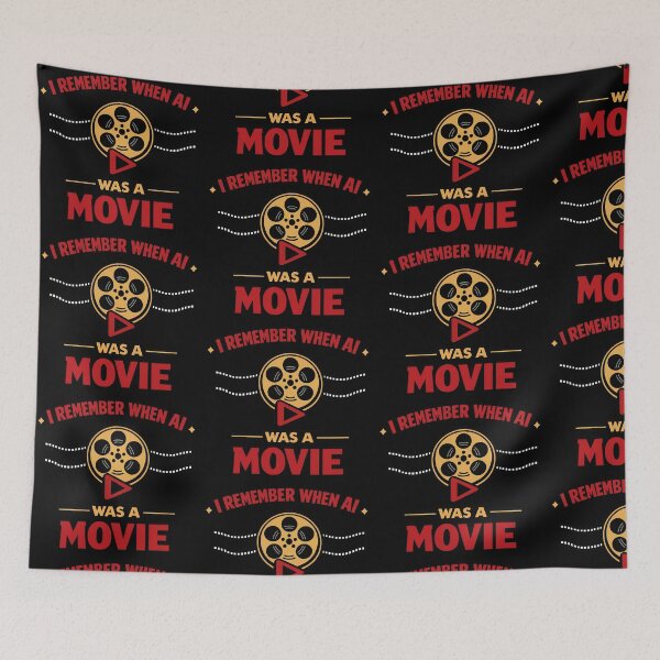 Item preview, Remember When AI Was Just Movies Funny Tech Nostalgia Design designed and sold by TeeTimeTreasure.
