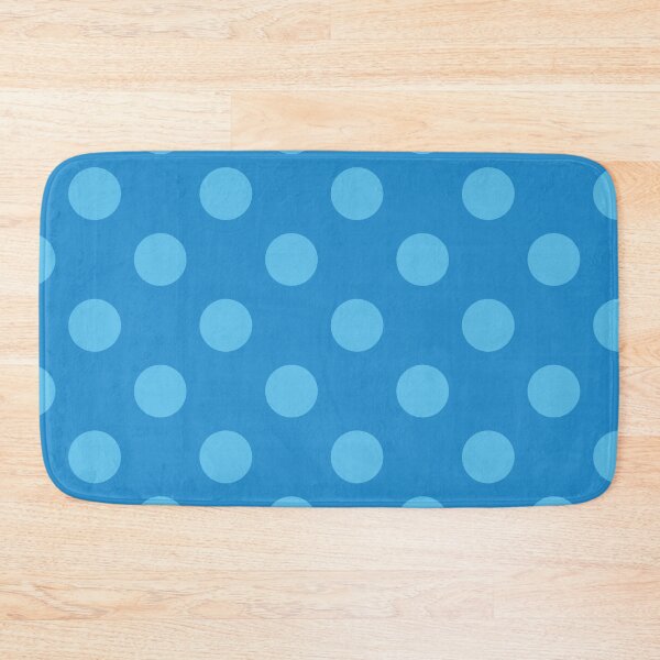 Item preview, LARGE POLKA DOTS 1-2026. TURQUOISE AND SKY BLUE designed and sold by isamartindesign.